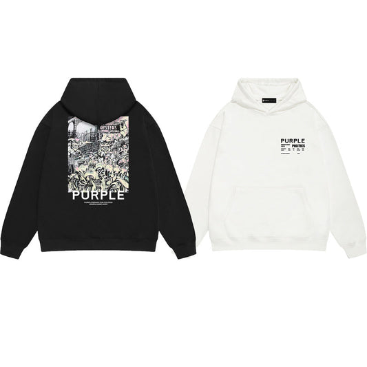 Street style Purple Brand sweatshirts