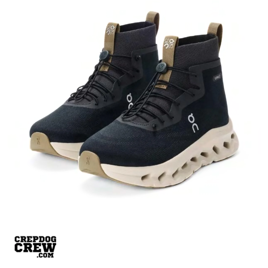 ON Running Cloudtilt Loewe high BLACK OATMEAL OLIVE