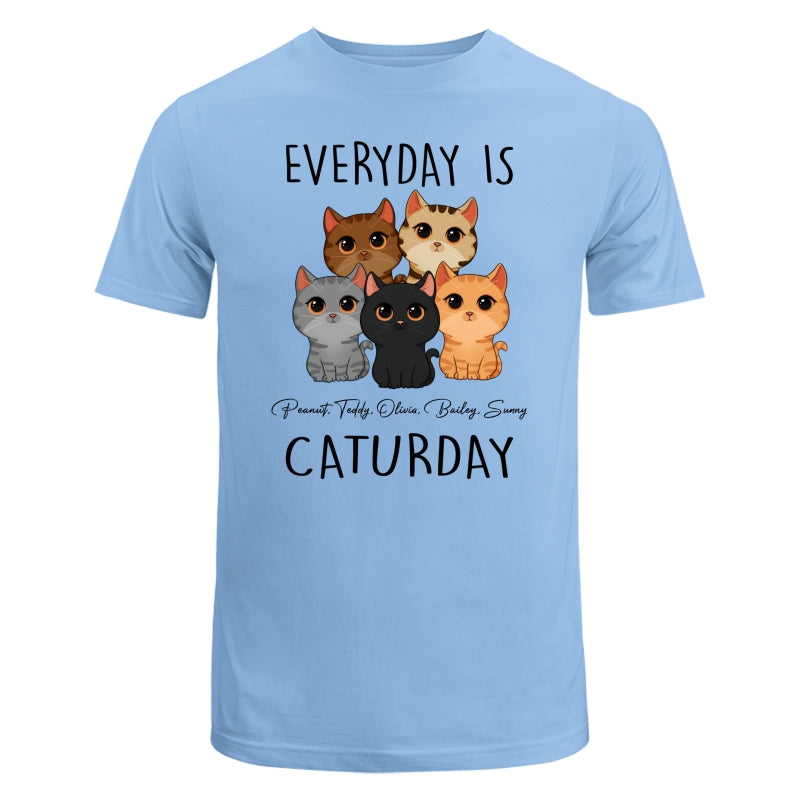 Everyday Is Caturday Cute Cats Vector Personalized Shirt