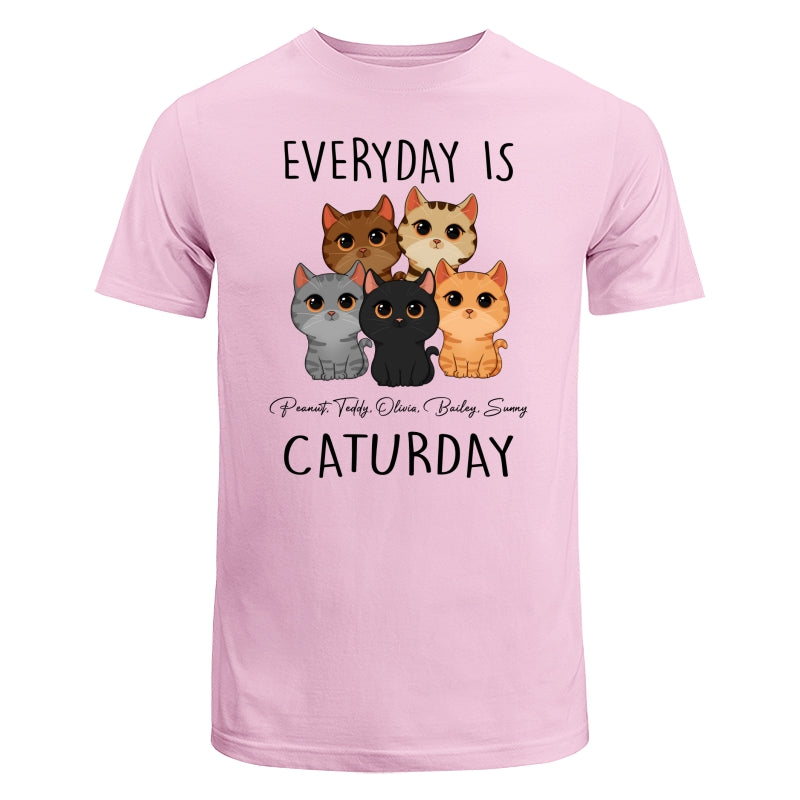 Everyday Is Caturday Cute Cats Vector Personalized Shirt