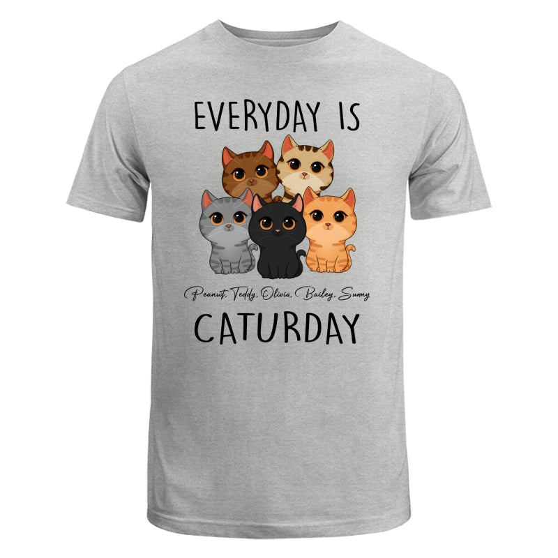 Everyday Is Caturday Cute Cats Vector Personalized Shirt