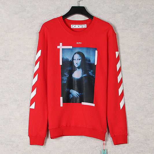 OFF WHITE Mona Lisa pattern Sweatshirts